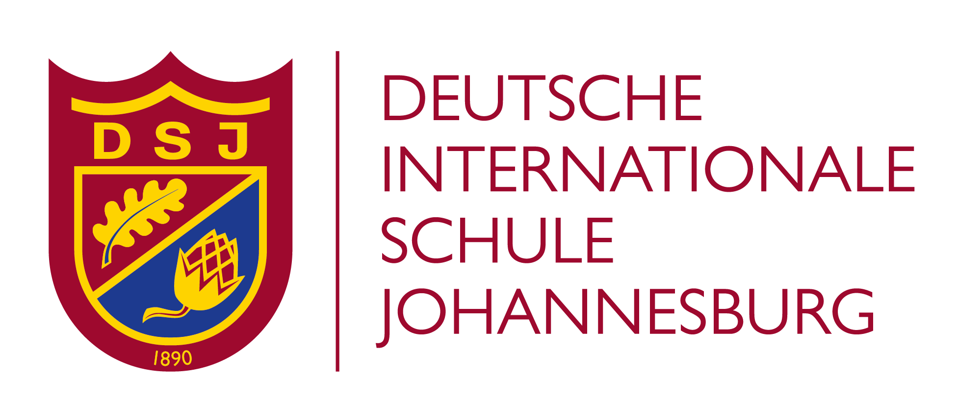 This is the logo for Deutsche Internationale Schule Johannesburg also known as DSJ