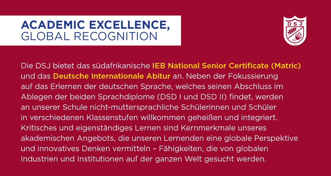 Science Week Dsj About DSJ 2025 - Academic Excellence. Global Recognition